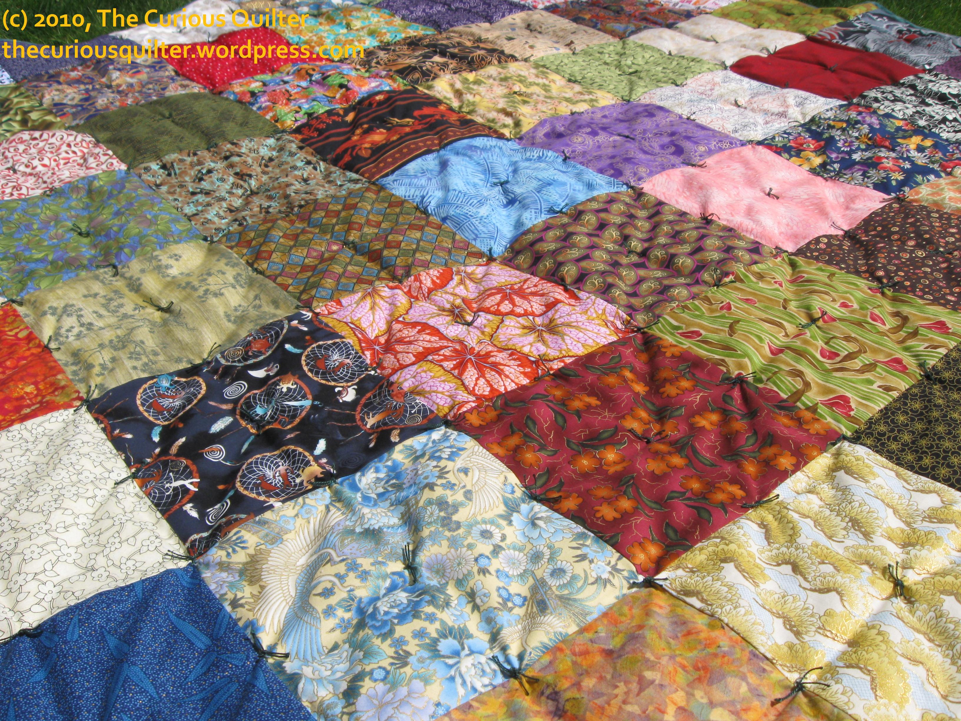 Quilt with Squares  Make a Simple Patchwork Quilt